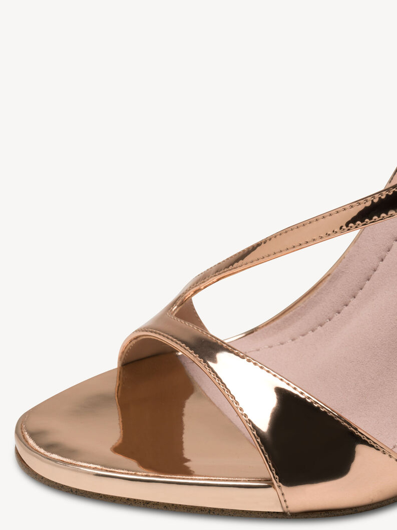 Sandalette - metallic, ROSE METALLIC, hi-res