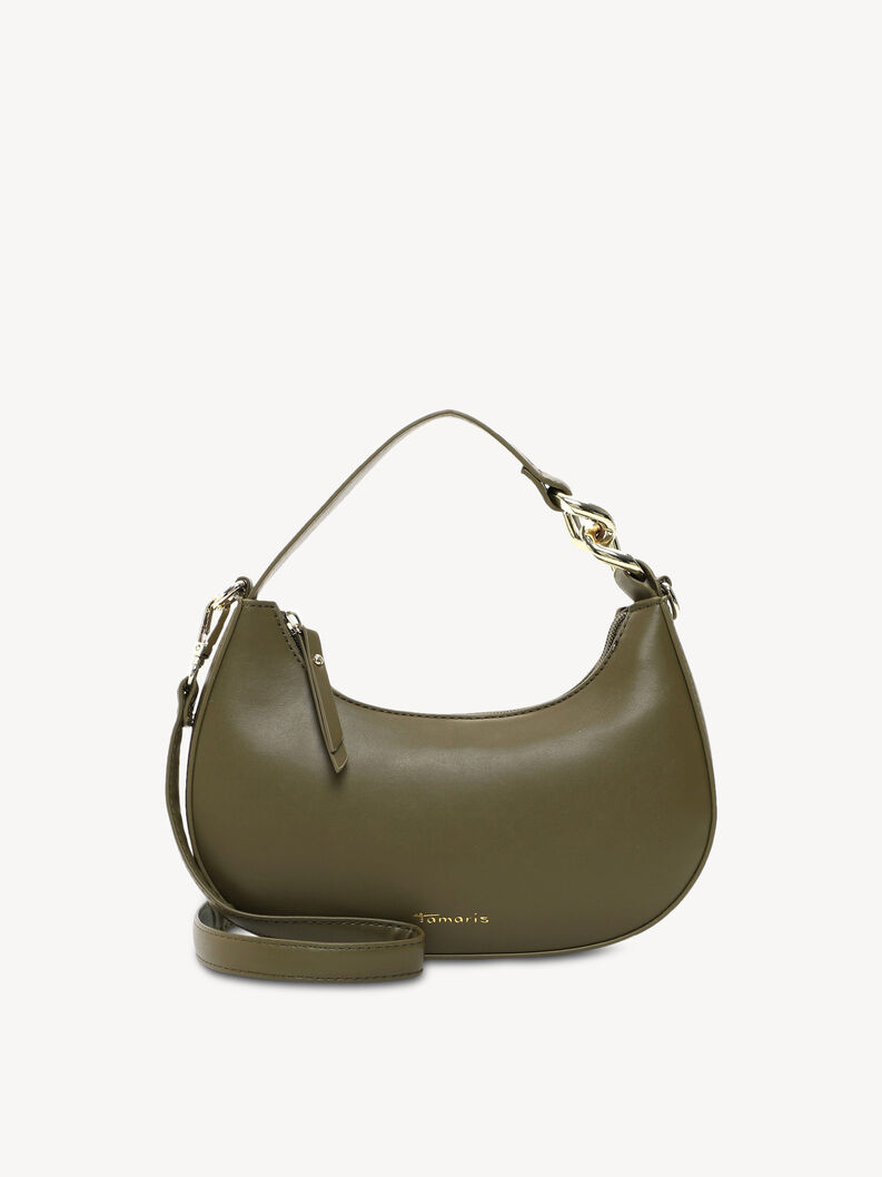 Handtas - groen, khaki, hi-res