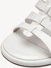 Heeled sandal - white, WHITE PATENT, hi-res