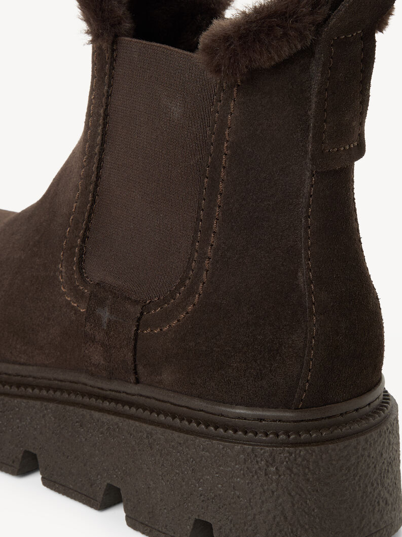 Lederstiefelette - braun Warmfutter, ESPRESSO, hi-res