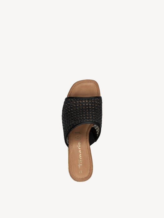 Slipper, BLACK, hi-res
