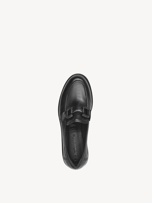 Slipper, BLACK LEATHER, hi-res