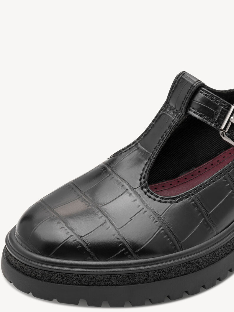 Slipper - schwarz, BLACK CROCO, hi-res