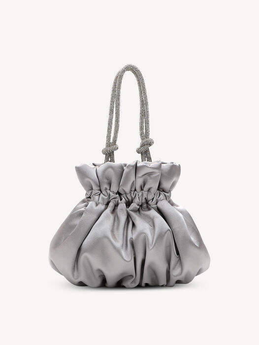 Clutch, silver, hi-res