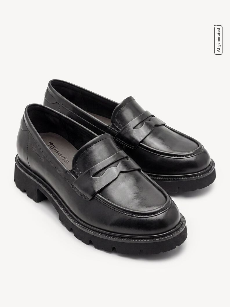 Leather Slipper, BLACK NAPPA, hi-res