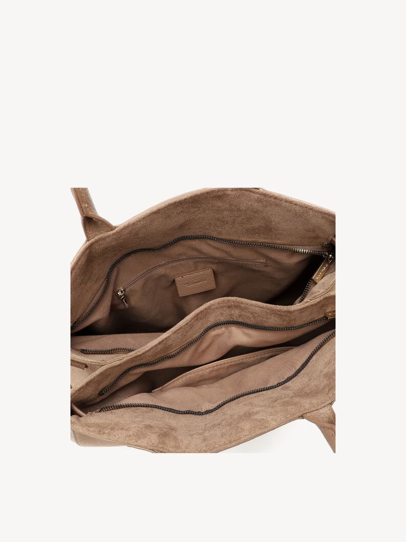 Shopper - beige, darktaupe, hi-res
