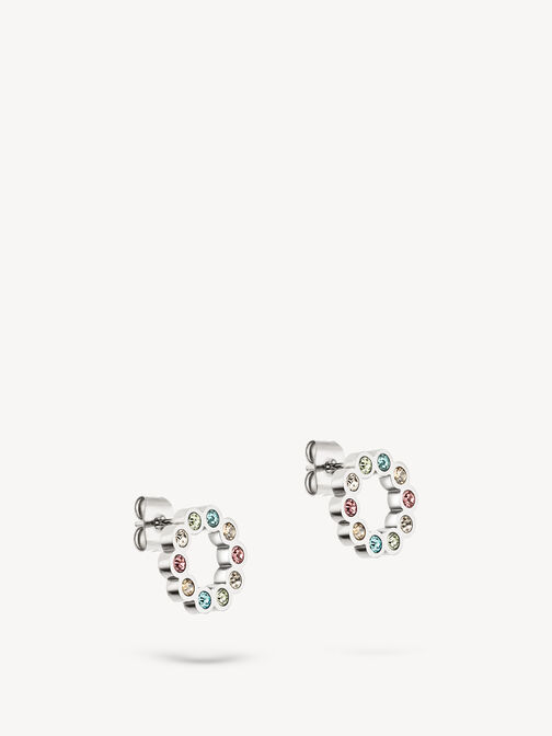 Boucles d'oreille, argent, hi-res