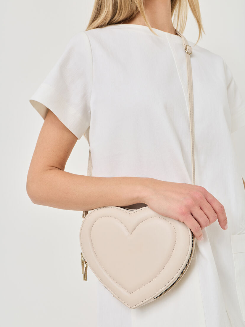 Schoudertas, beige, hi-res