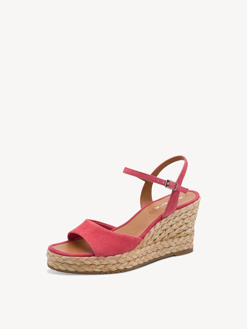 Leren Sandaaltje - pink, pink, hi-res