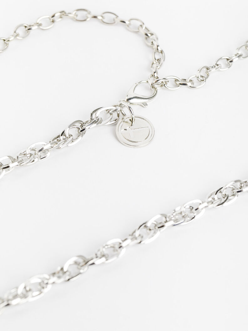 Belt - silver, Silber glänzend, hi-res