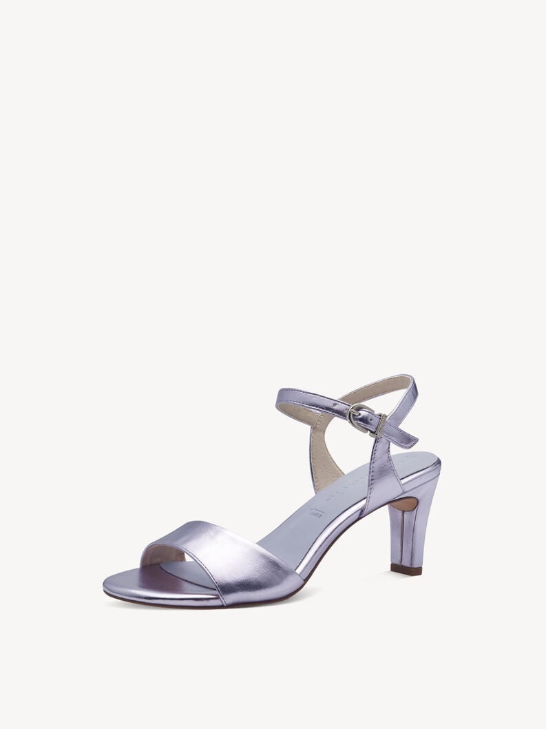 Heeled sandal - purple, LAVENDER, hi-res