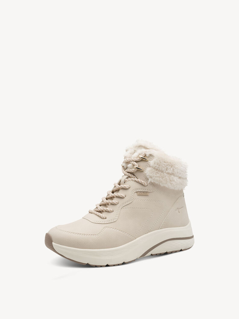Stiefelette - beige Warmfutter, IVORY, hi-res