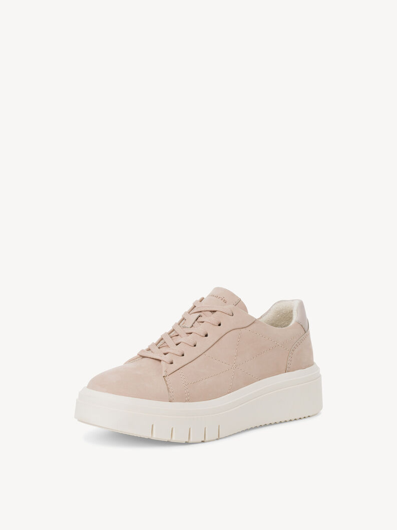 Leren Sneaker - roze, ROSE, hi-res