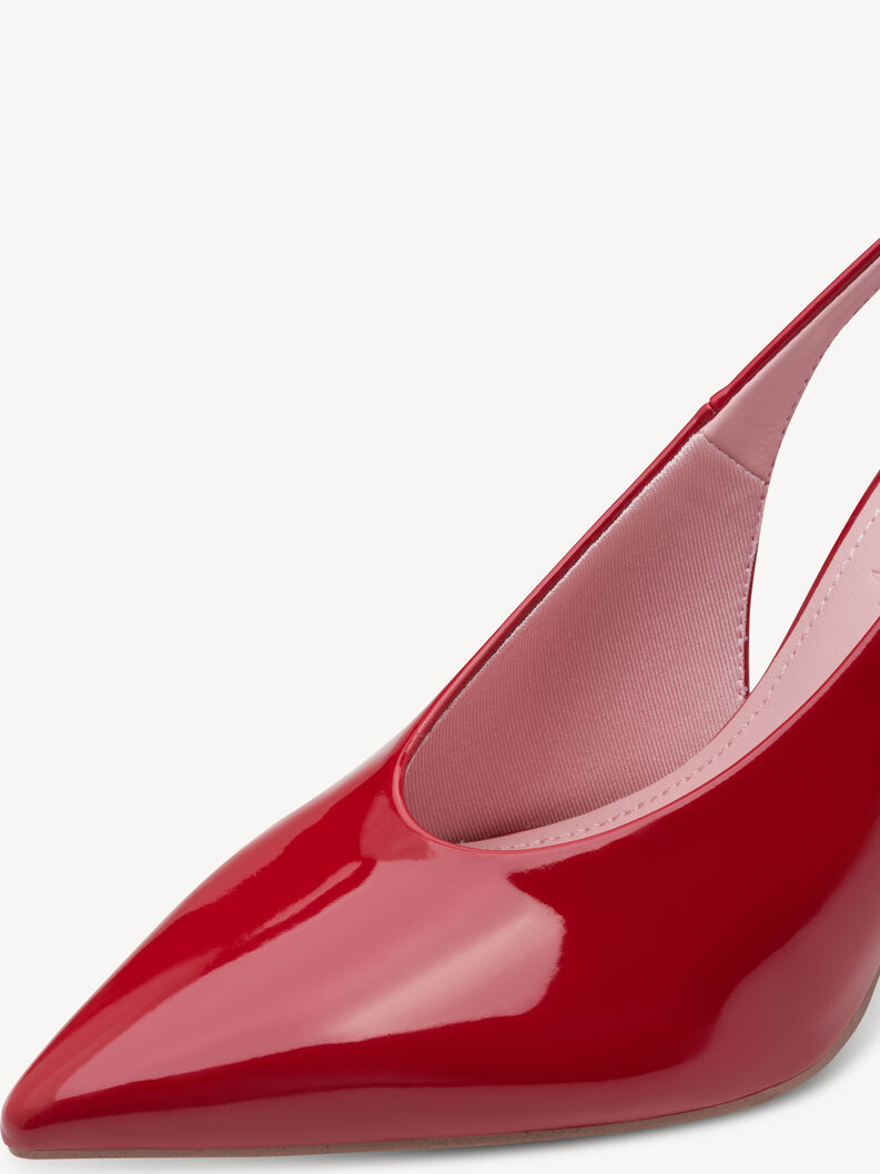 Slingpumps, RED, hi-res