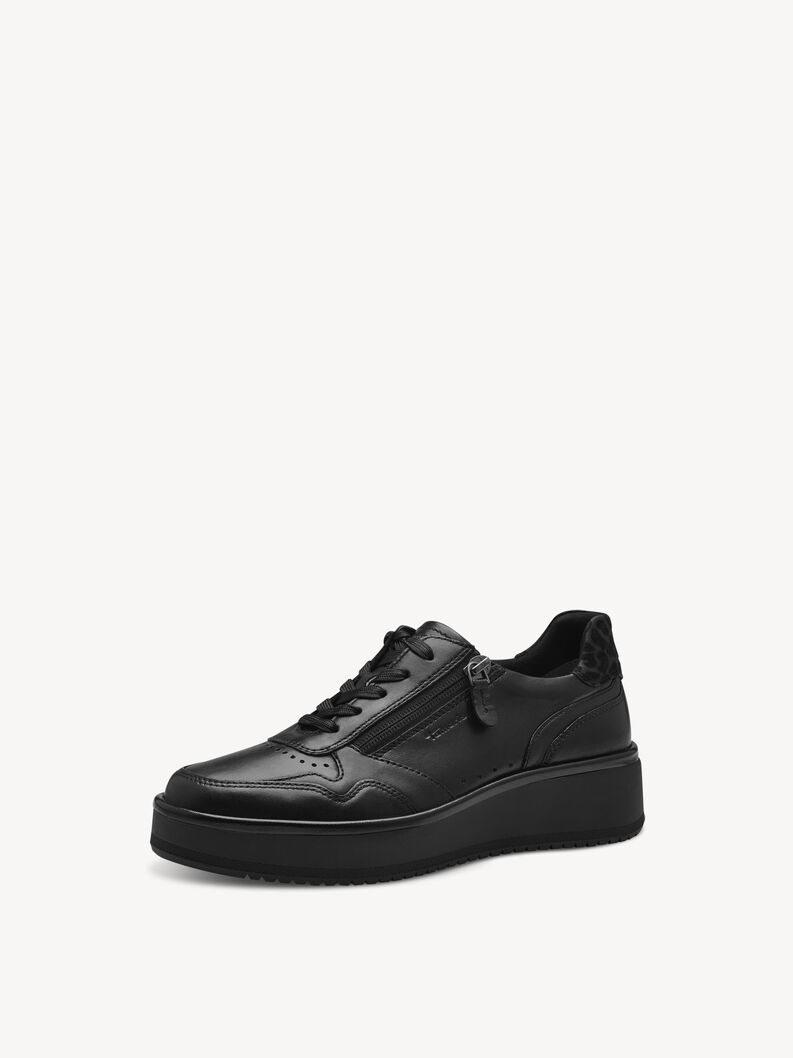 Sneaker - black, BLACK LEATHER, hi-res