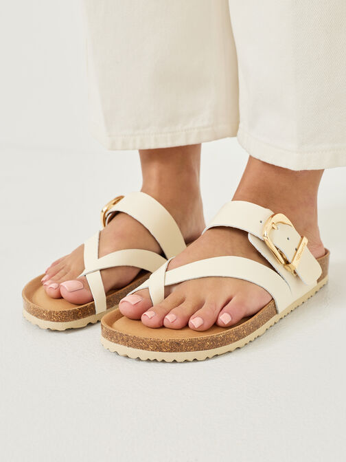 Pantolette, IVORY, hi-res