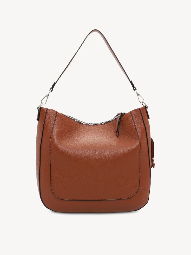 Handtas - bruin, cognac, hi-res