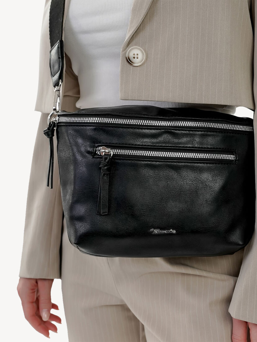 Schoudertas - zwart, black, hi-res