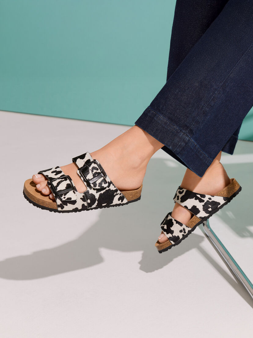 Sandaal, WHITE/BLACK, hi-res