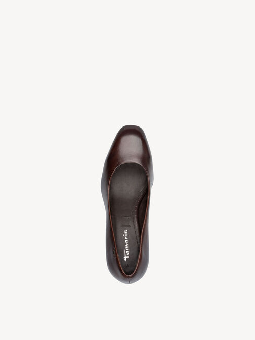 Pumps, MAHOGANY LEA., hi-res