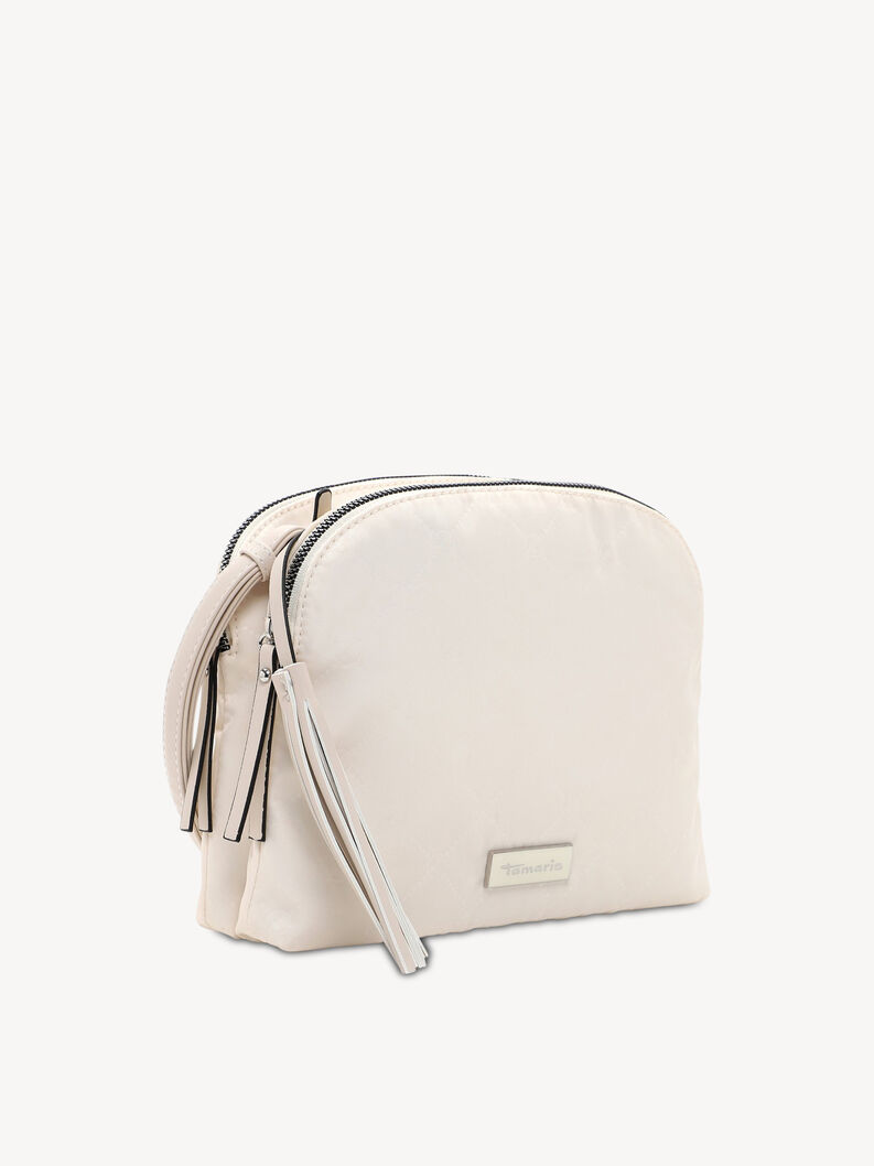 Borsa a tracolla - beige, beige satin, hi-res