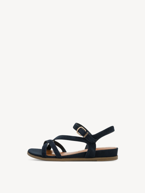 Sandal, NAVY SUEDE, hi-res