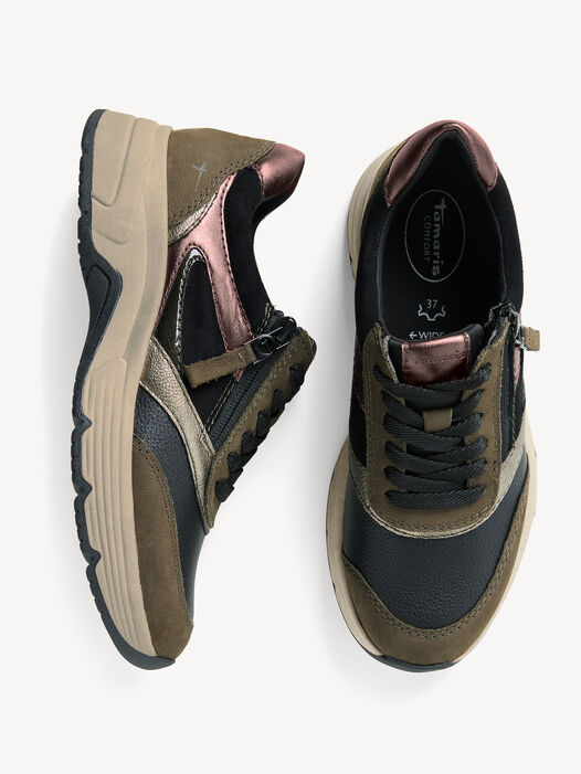 Sneaker, OLIVE COMB, hi-res