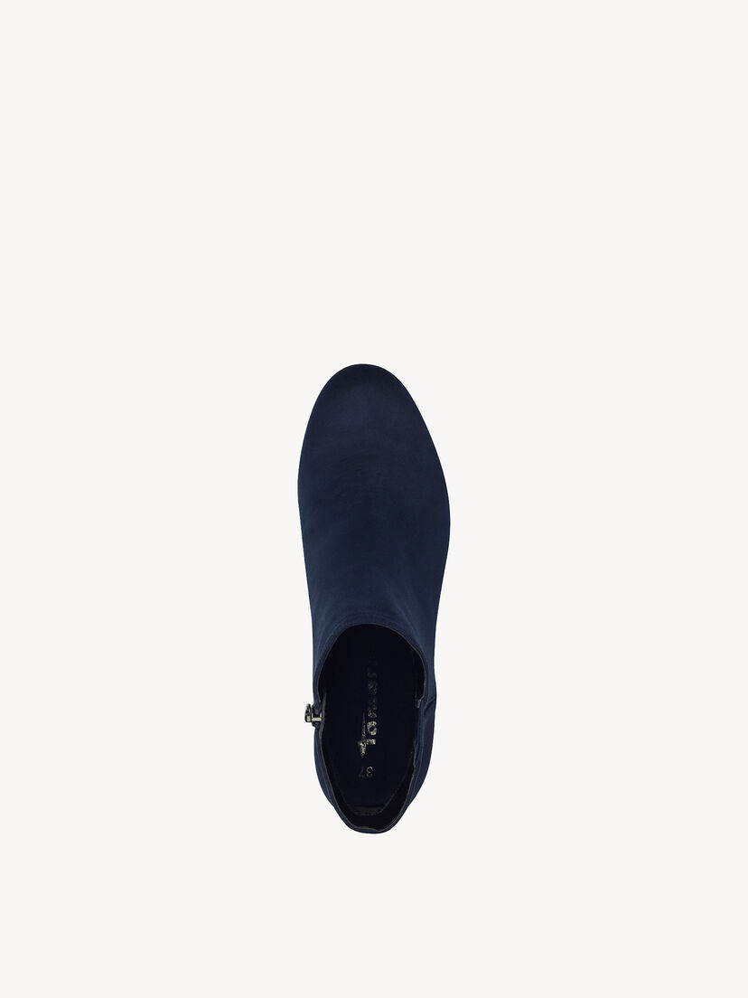 Enkellaarsje - blauw, NAVY SUEDE, hi-res