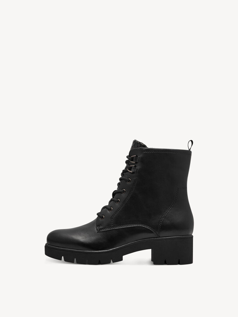 Stiefelette - schwarz, BLACK MATT struc. Patent, hi-res