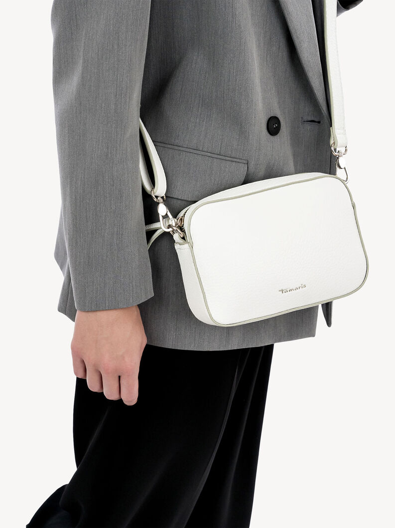 Sac &agrave; bandouli&egrave;re - blanc, white, hi-res