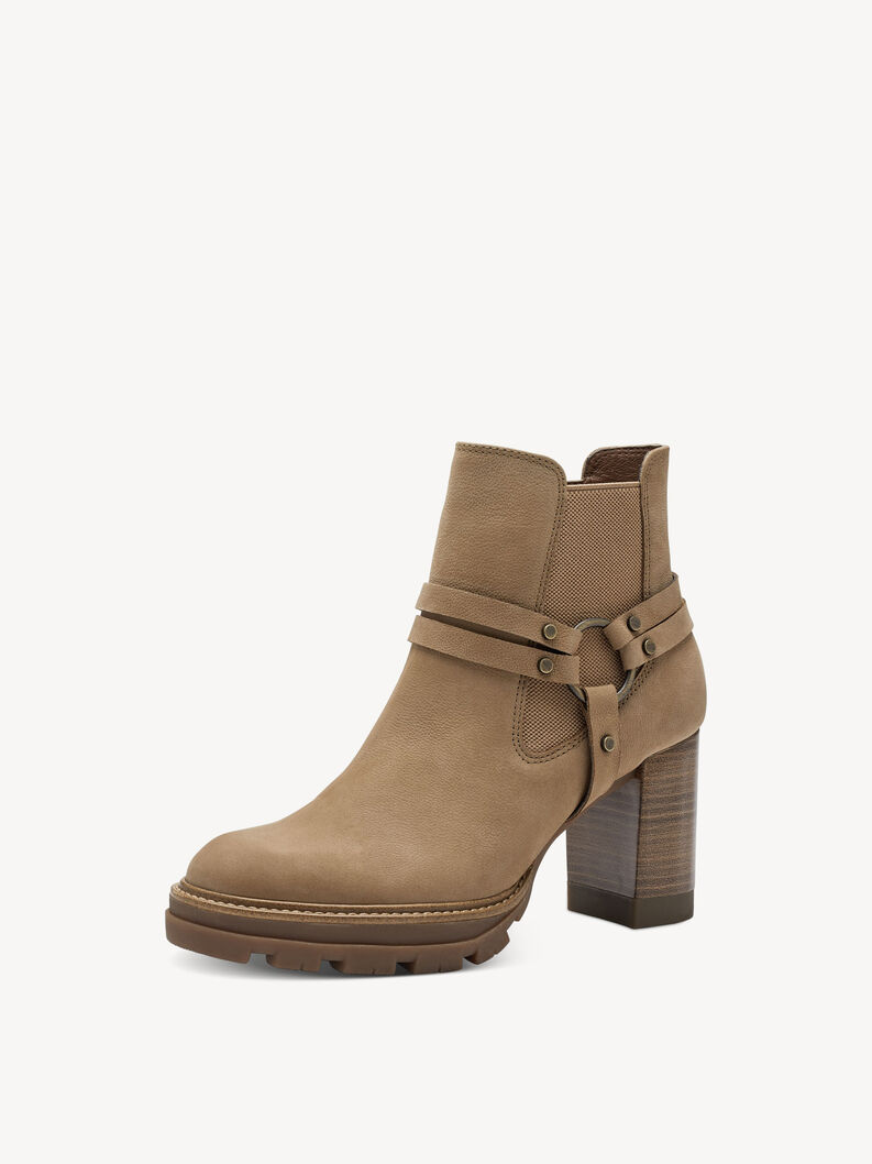 Leder Chelsea Boot - braun, CAMEL, hi-res