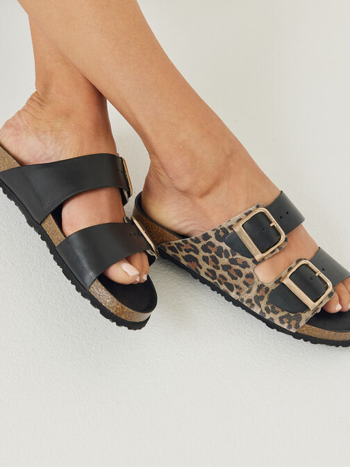 Ciabatte, BLACK/LEOPARD, hi-res