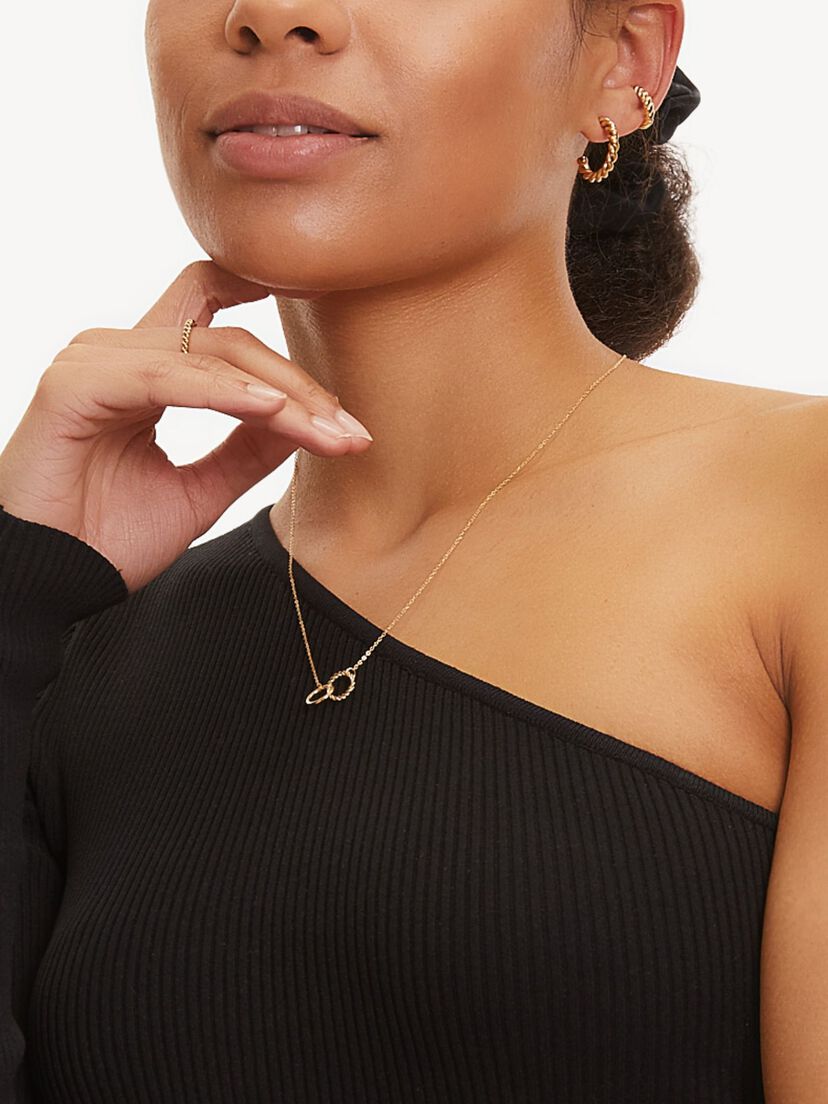 Halskettinge - goud, goud, hi-res