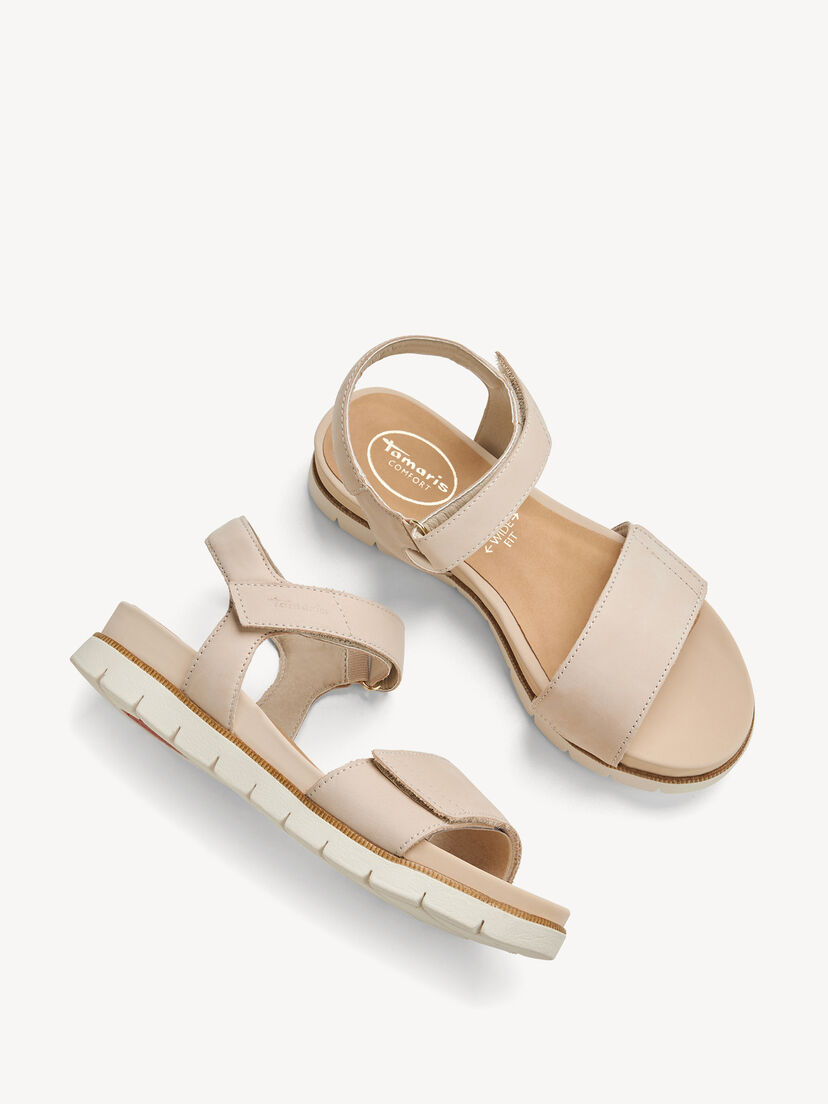 Sandaaltje, BEIGE NUBUK, hi-res