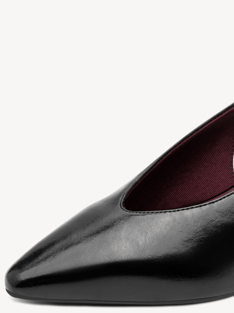 Klapki sling - czarny, BLACK, hi-res