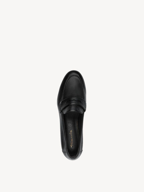 Slipper, BLACK LEATHER, hi-res