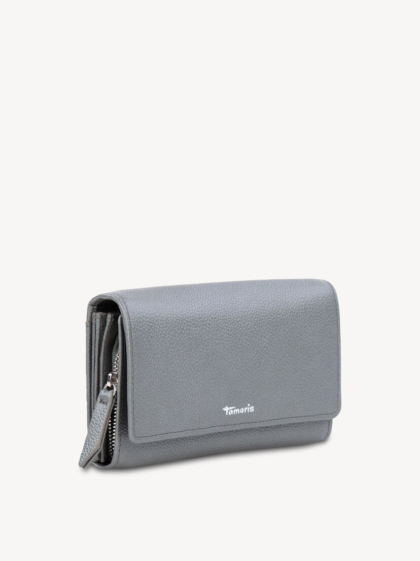 Portemonnee, darksilver, hi-res