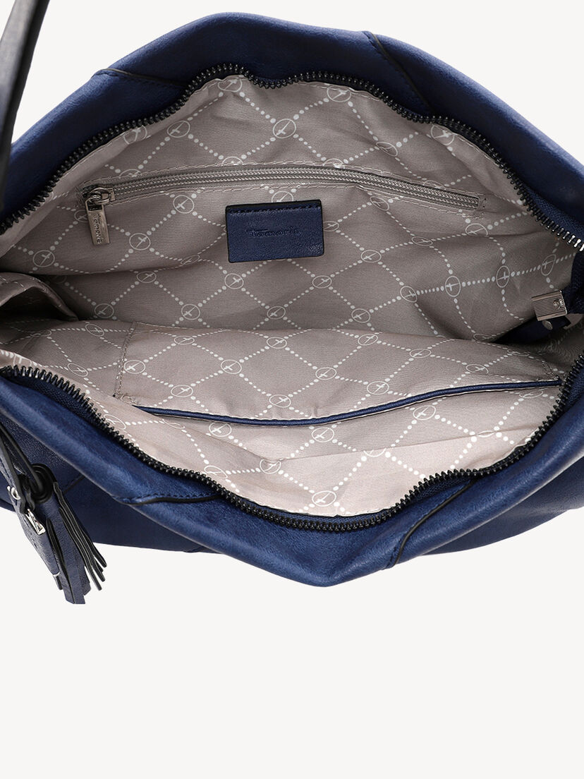 Handtas - blauw, navy, hi-res