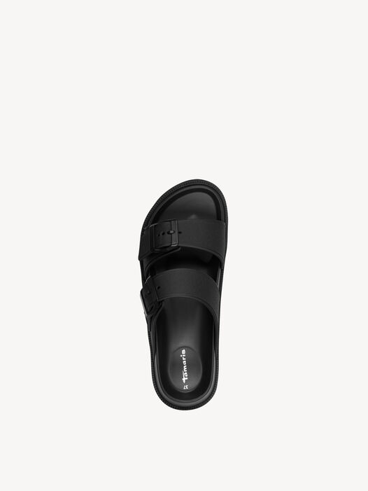 Slipper, BLACK, hi-res