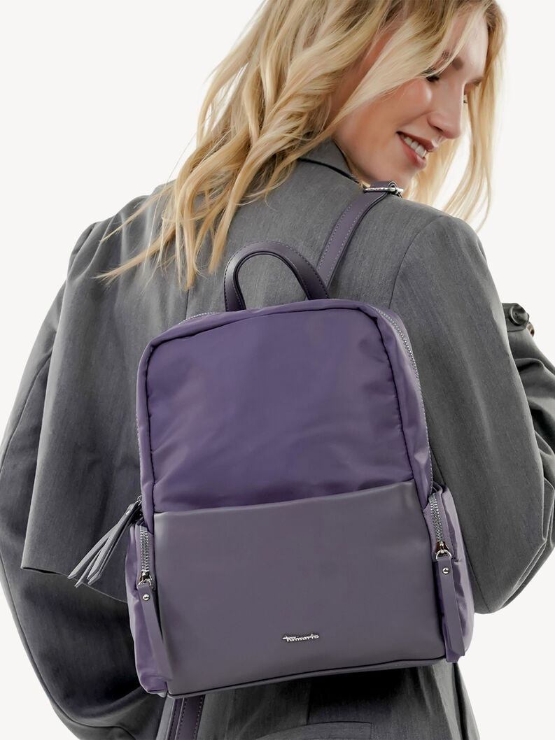 Backpack - purple, lilac, hi-res