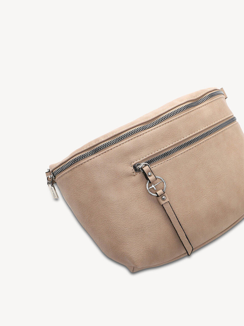bæltetaske, taupe, hi-res