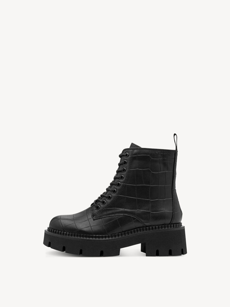 Stivaletti, BLACK CROCO, hi-res