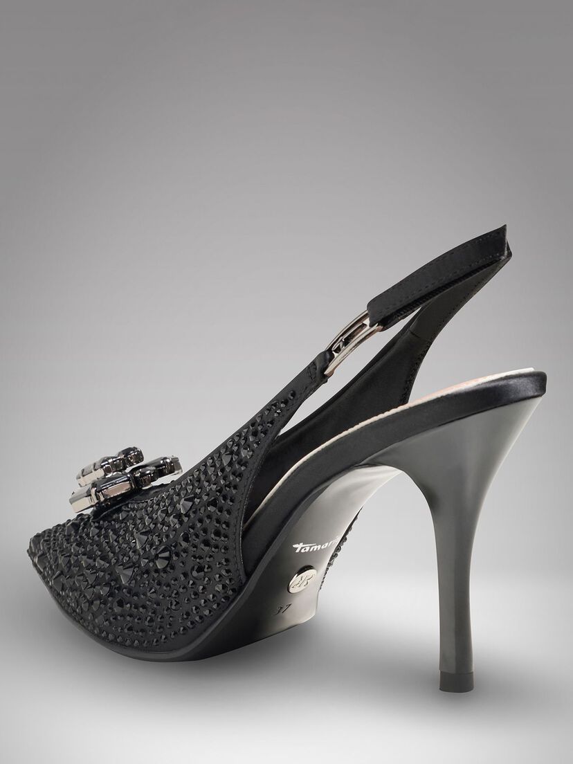 Slingpumps, BLACK, hi-res