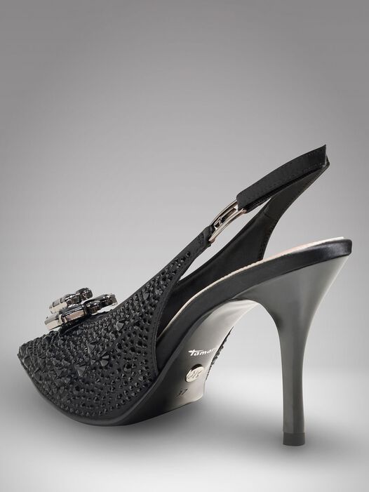 Slingpumps, BLACK, hi-res