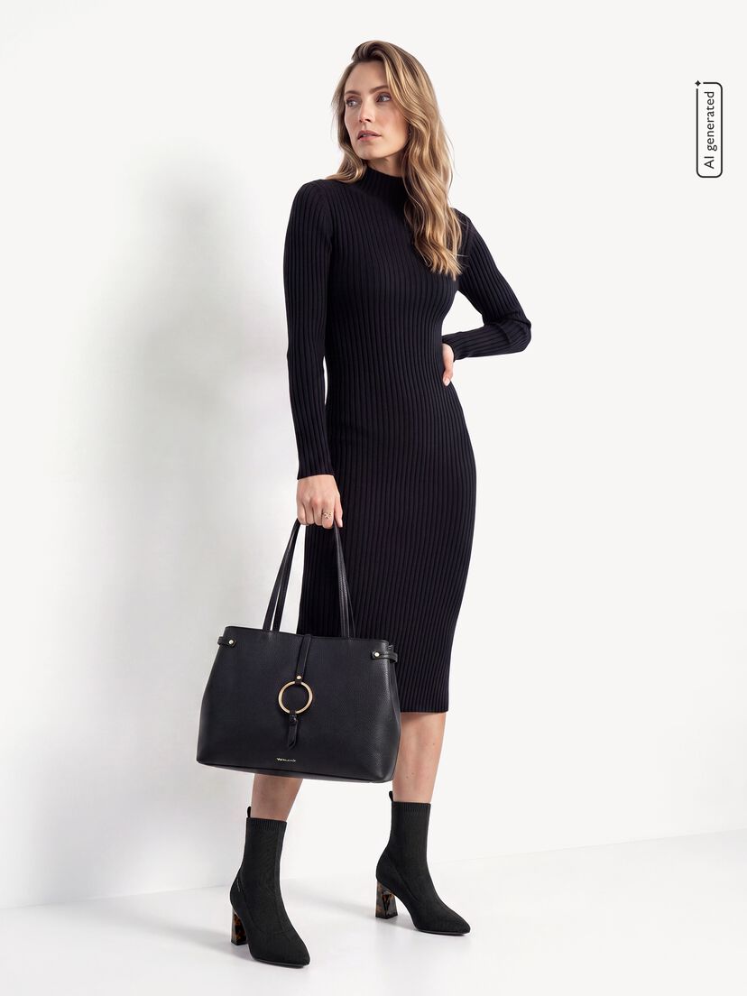 Enkellaarsje, BLACK, hi-res