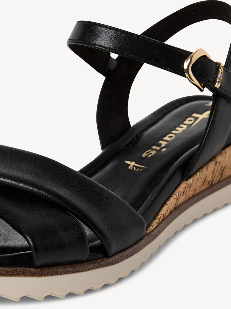 Sandalette, BLACK, hi-res