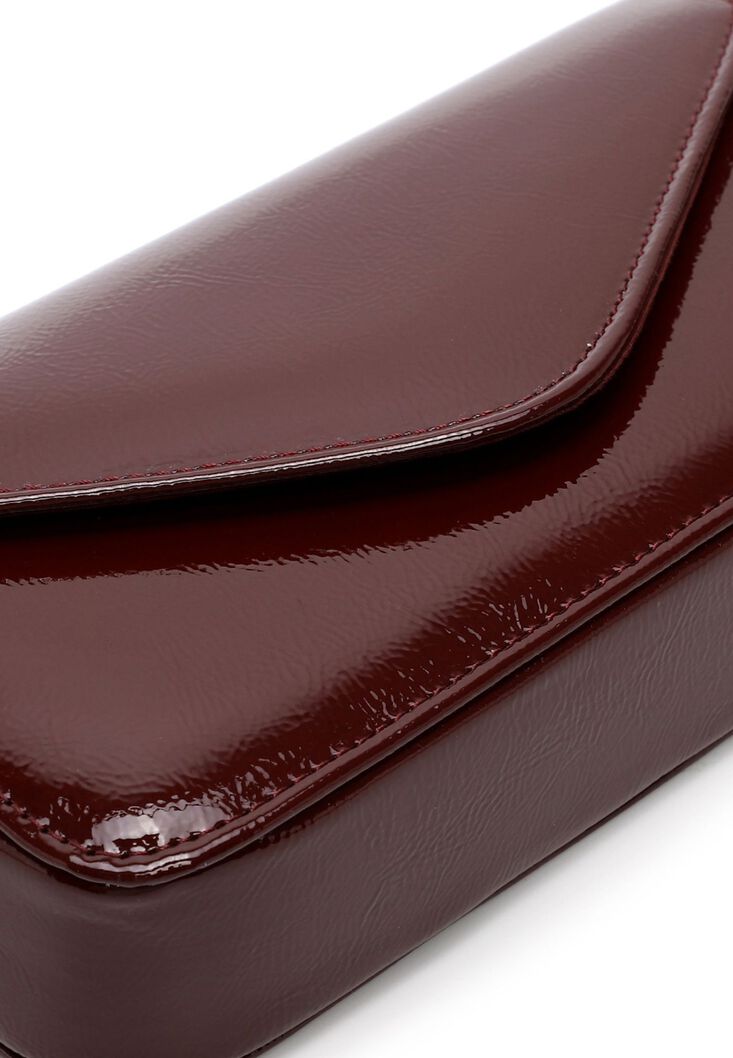 Clutch bag - red, wine, hi-res