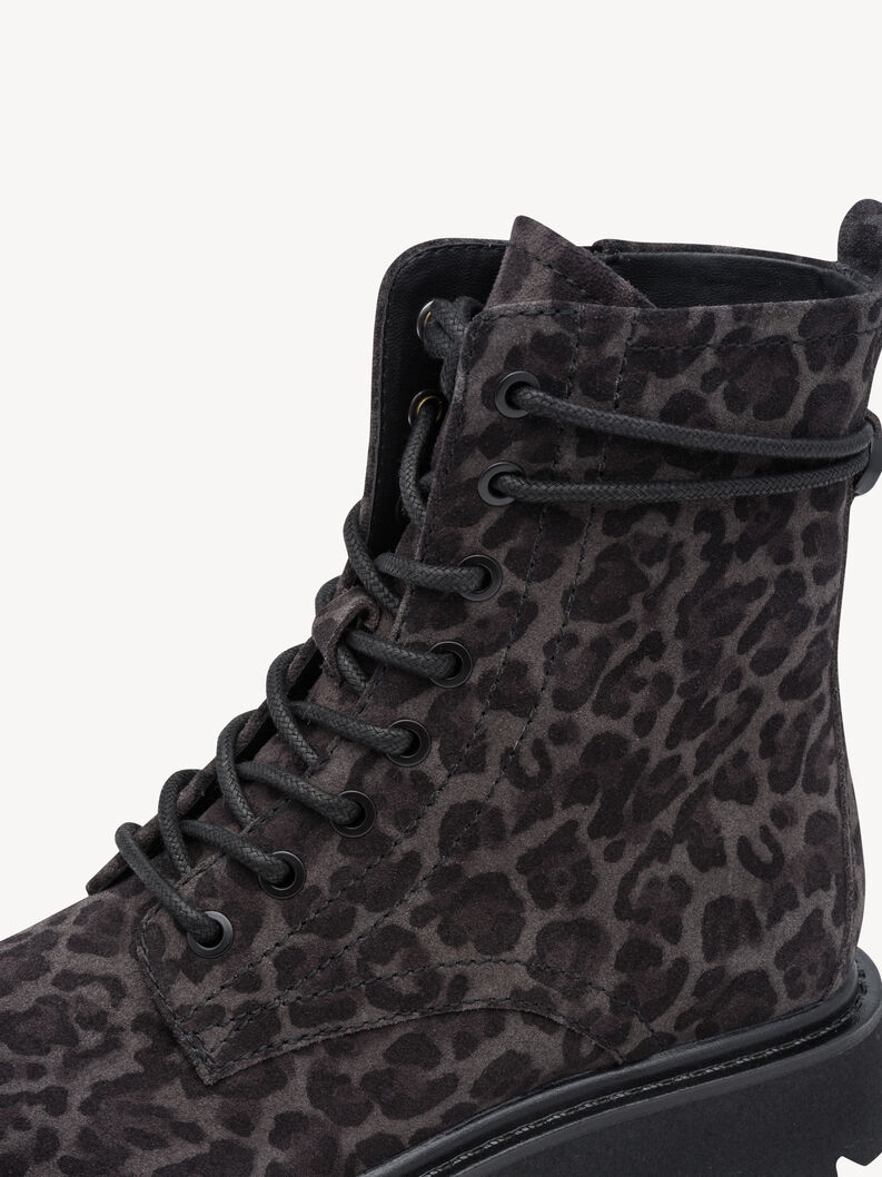 Stiefelette - grau, GREY LEOPARD, hi-res