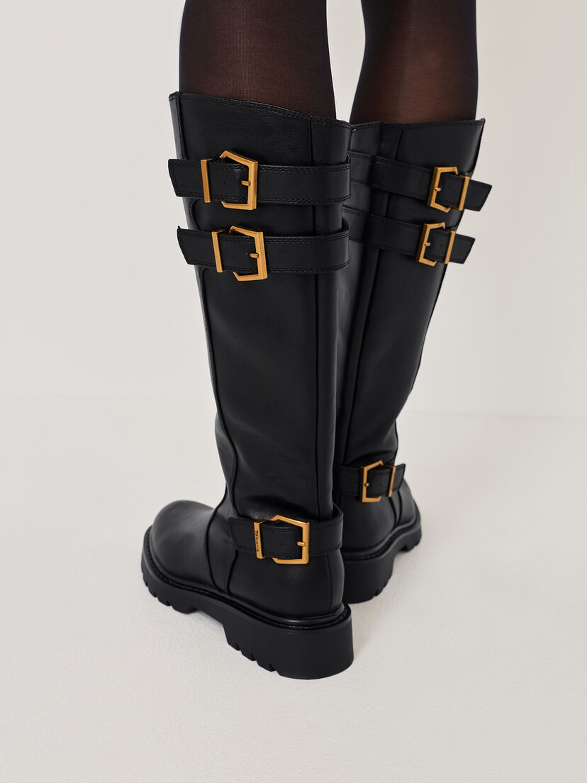 Laarzen - zwart, BLACK, hi-res