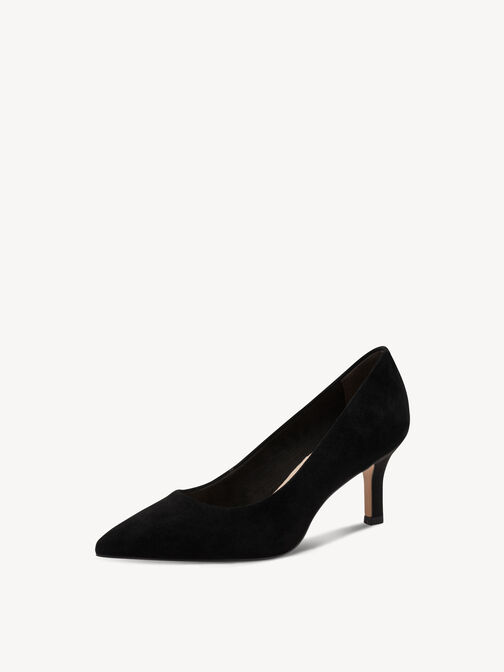 Escarpin, BLACK SUEDE, hi-res